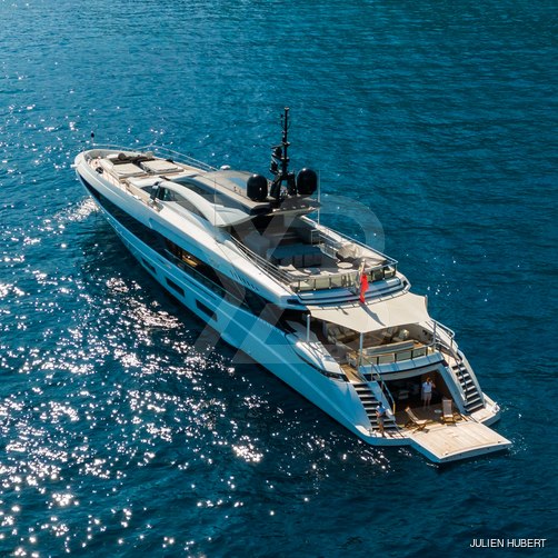 GoldenEye yacht exterior 11