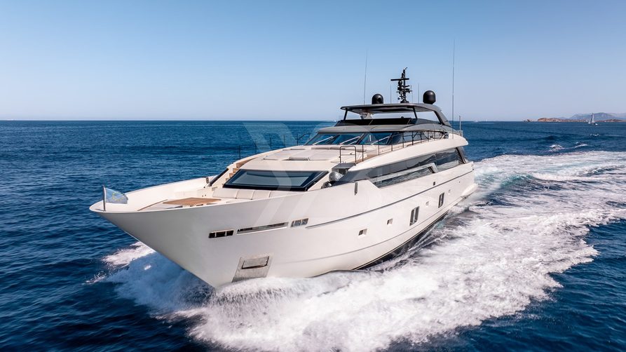 Blue Angel yacht exterior 2