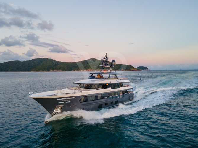 Queen Tati yacht exterior 45