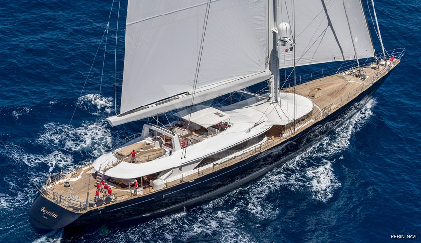 Bayesian yacht exterior 2