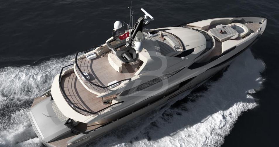 Desire yacht exterior 3
