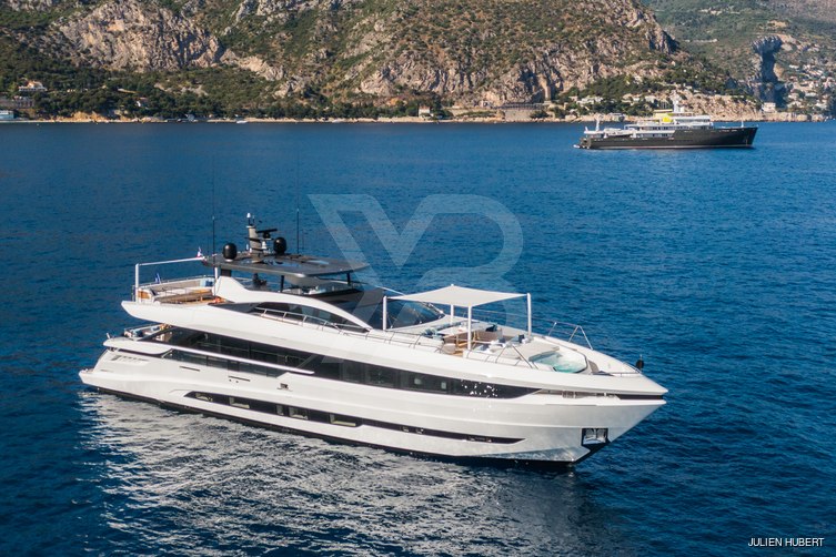 Artemis yacht exterior 2