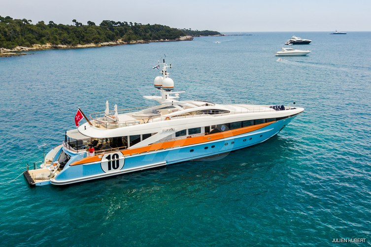 Aurelia yacht exterior 4