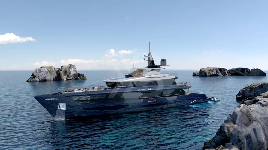 Queen Yaz yacht exterior 2