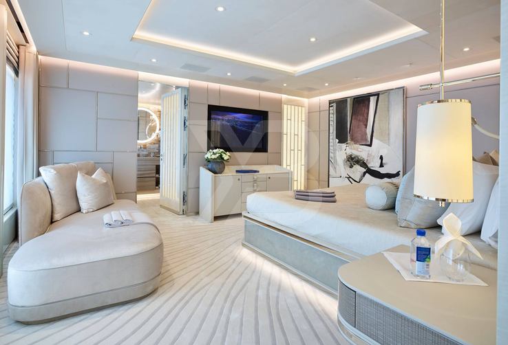 New Secret yacht interior 13