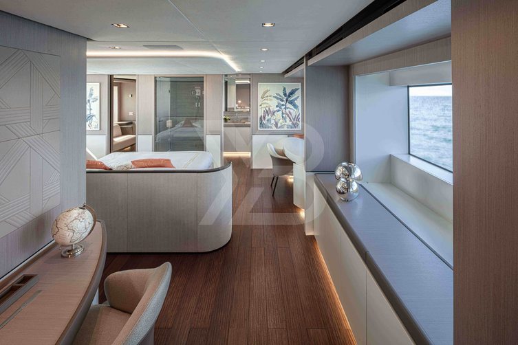 Lady K yacht interior 20