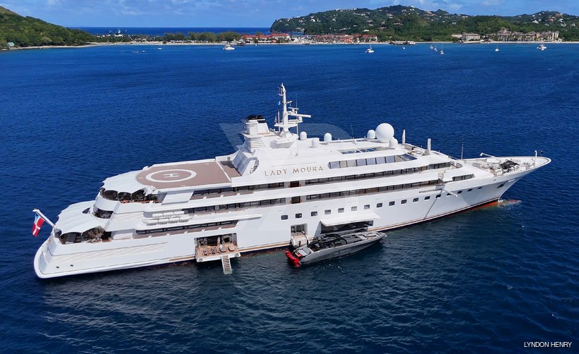 Lady Moura yacht exterior 43