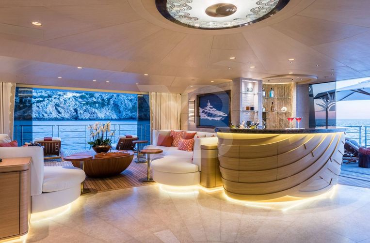 Here Comes The Sun yacht interior 21