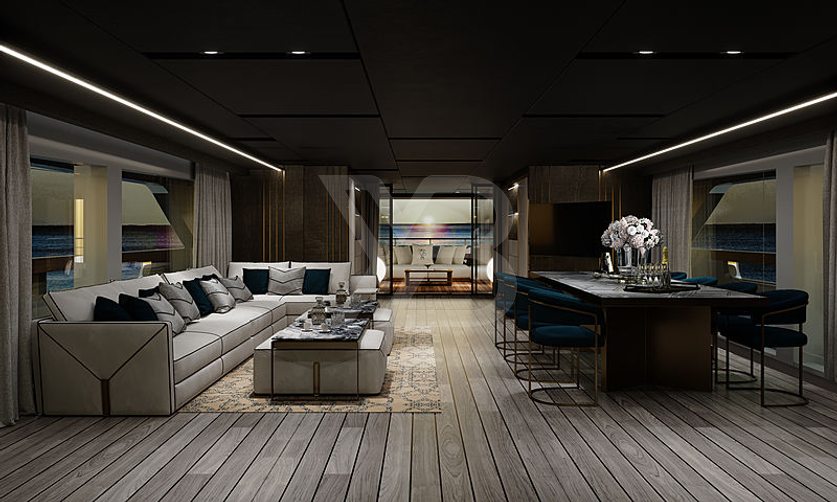 Lion yacht interior 7