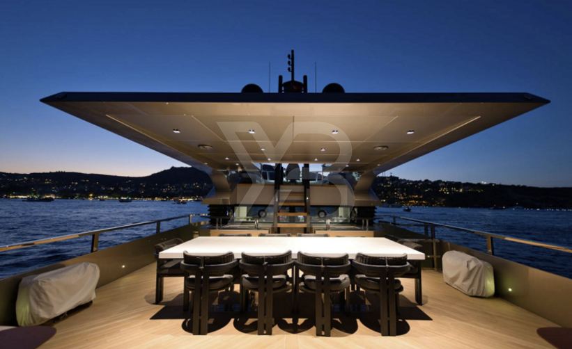 Rock X yacht exterior 4