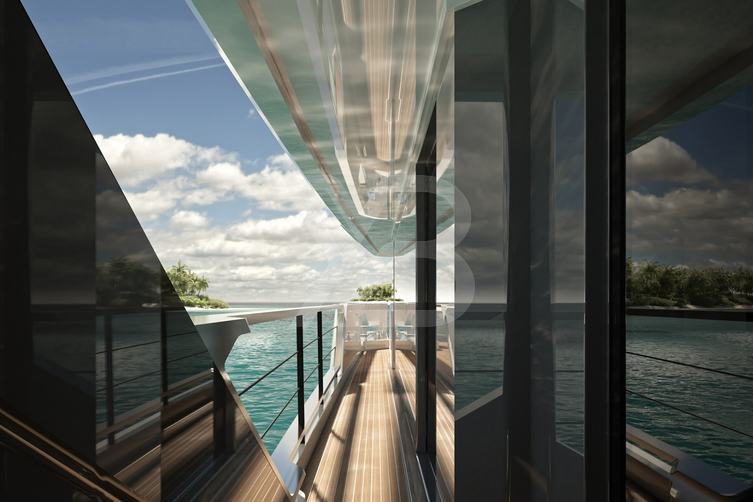 Saetta 128/ 01 yacht exterior 12