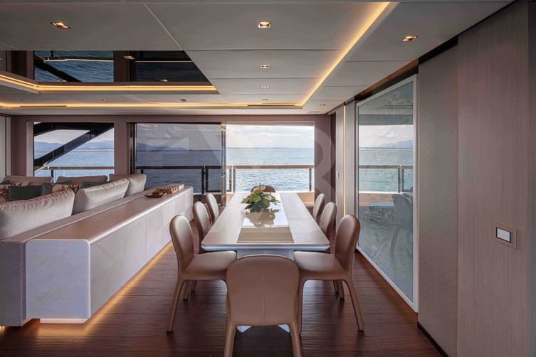 Lady K yacht interior 10