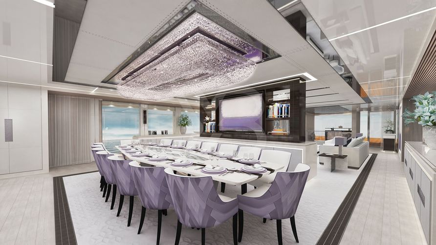 Al Reem yacht interior 8