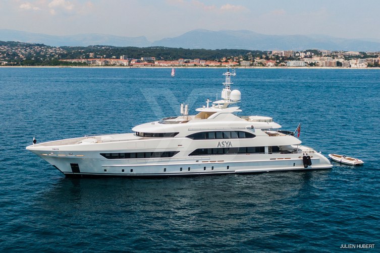 Asya yacht exterior 2