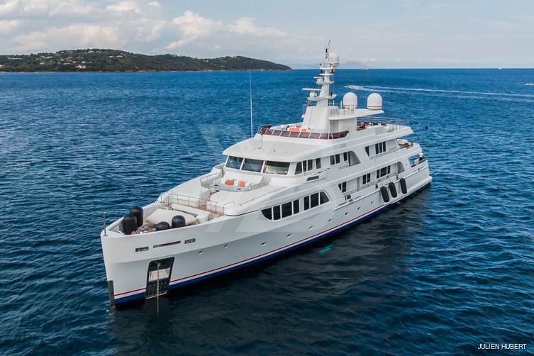 Kadimo's yacht exterior 3