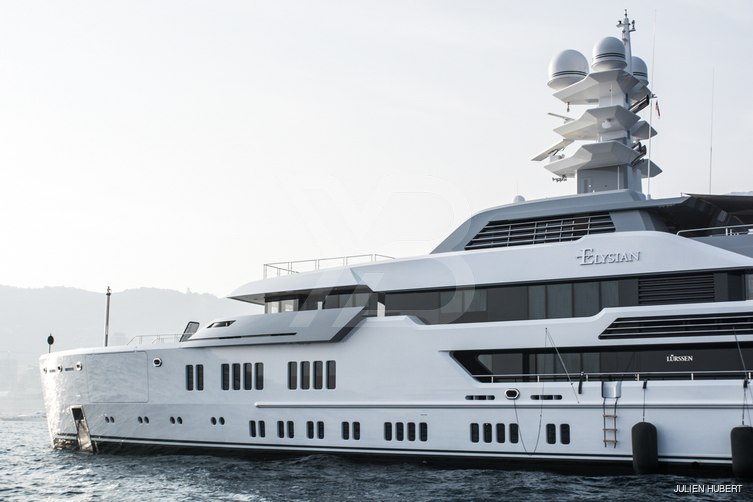 Elysian yacht exterior 9