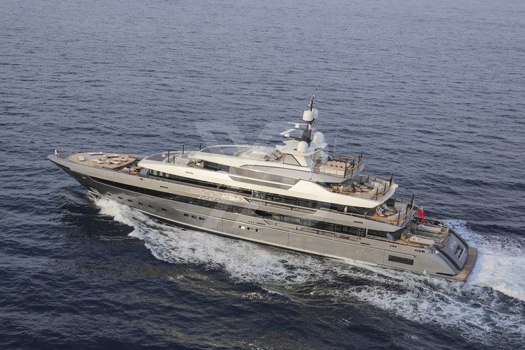 Attila yacht exterior 2