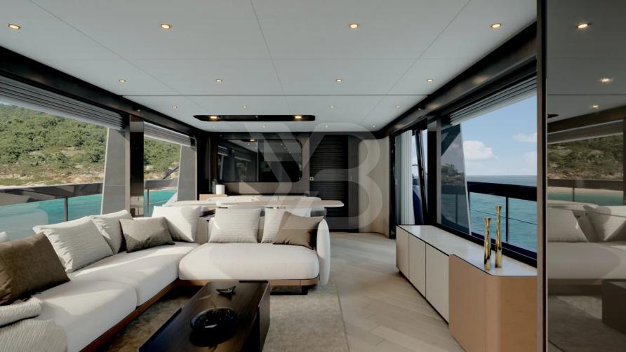 Ferretti 800/01 yacht interior 6
