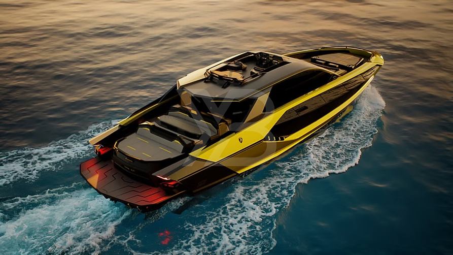 Lamborghini 101 / 01 yacht exterior 6