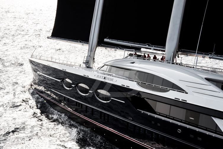 Black Pearl yacht exterior 32