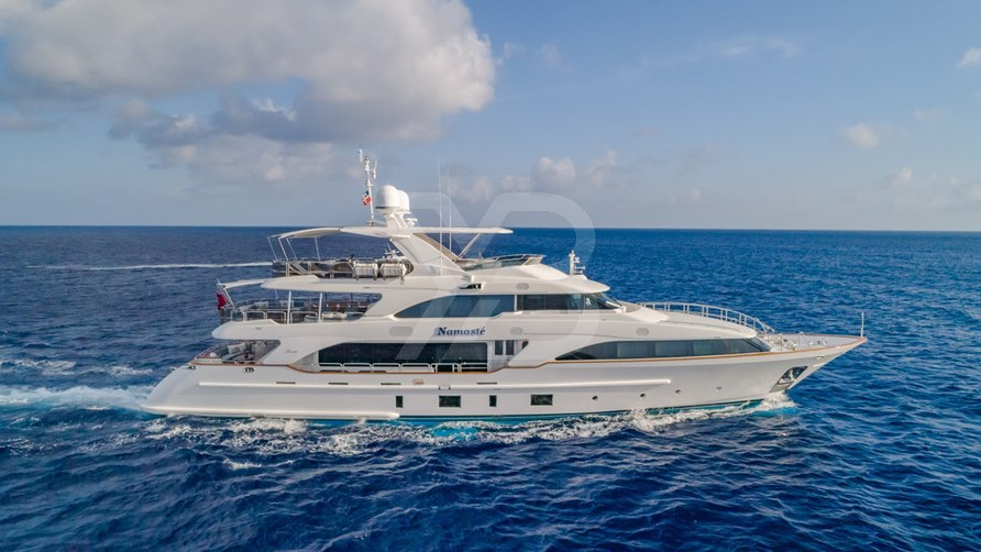 Namaste yacht exterior 2