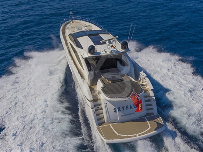 Skyfall yacht exterior 6
