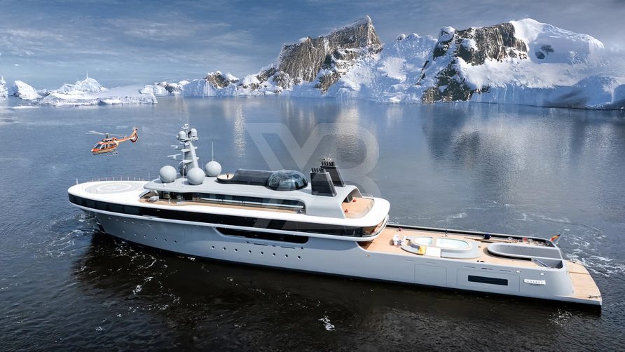 Project Cosmos yacht exterior 2