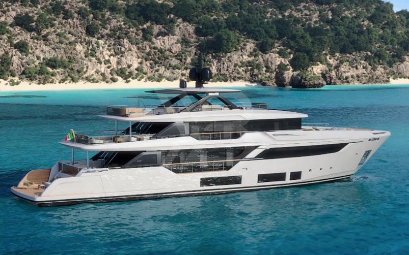 La Vetta yacht exterior 9