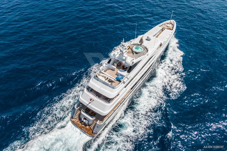 Turquoise yacht exterior 5