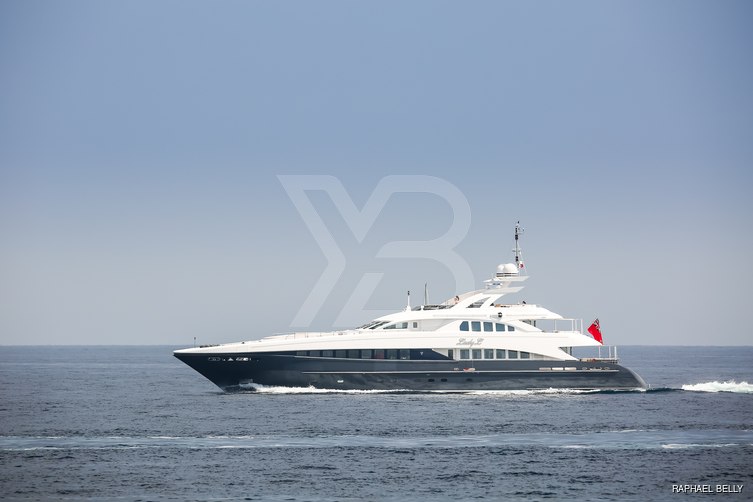 Lady L yacht exterior 2