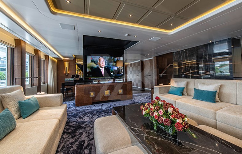 White Rabbit yacht interior 9