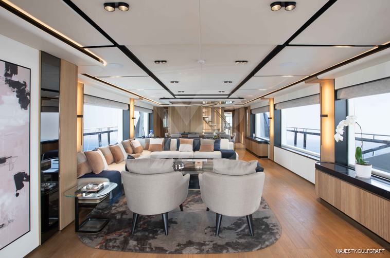 Alkhadra yacht interior 9