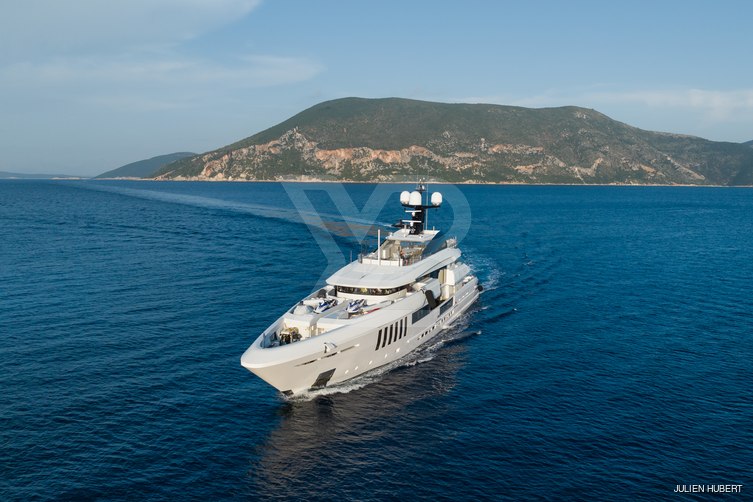 Ouranos yacht exterior 3