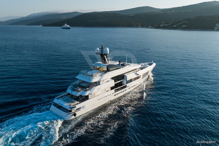 Ouranos yacht exterior 5