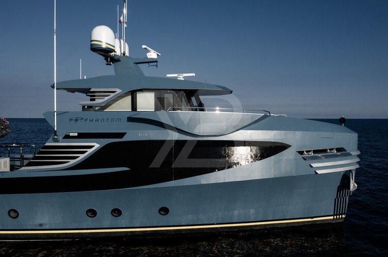 Phi Phantom yacht exterior 4