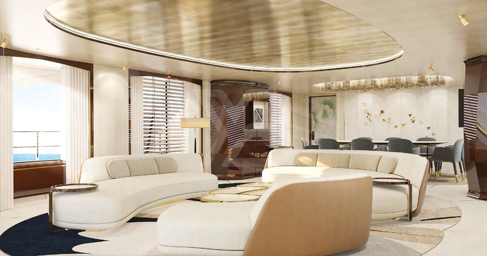 Watercolours yacht interior 7