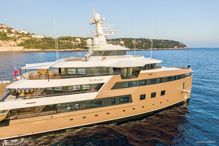 La Datcha yacht exterior 28