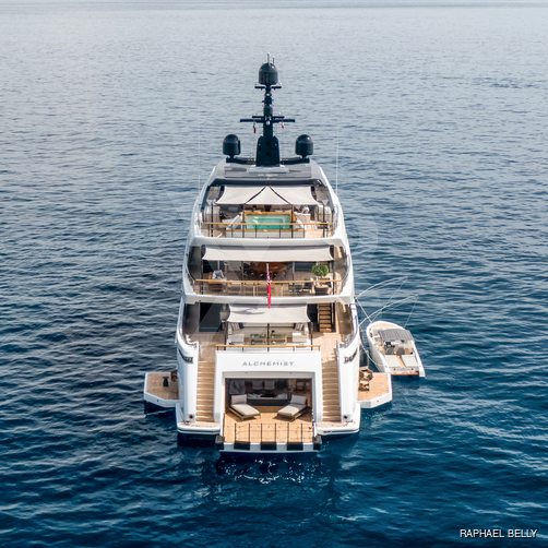 Alchemist yacht exterior 6