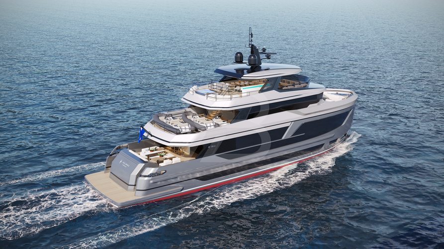 Bering 110/01 yacht exterior 6