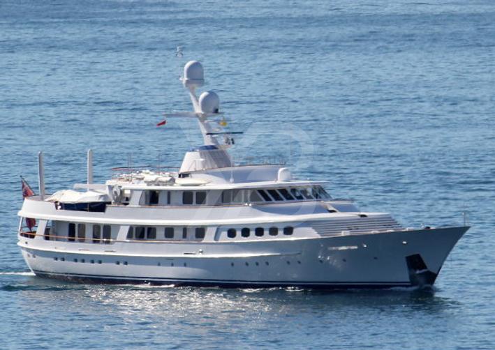 Lady Georgina yacht exterior 2