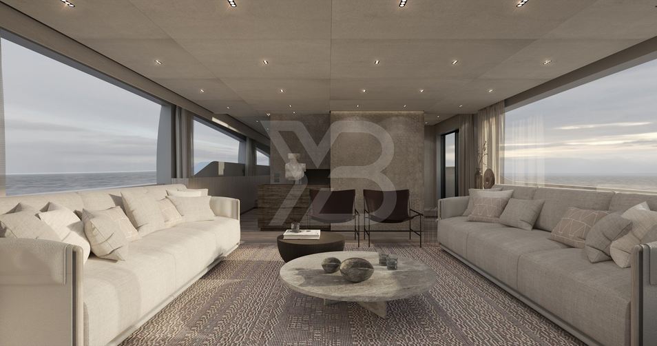 Alma Blu yacht interior 7