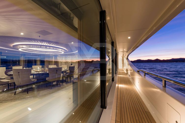 New Secret yacht interior 7