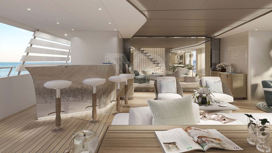 Project Secret yacht interior 20