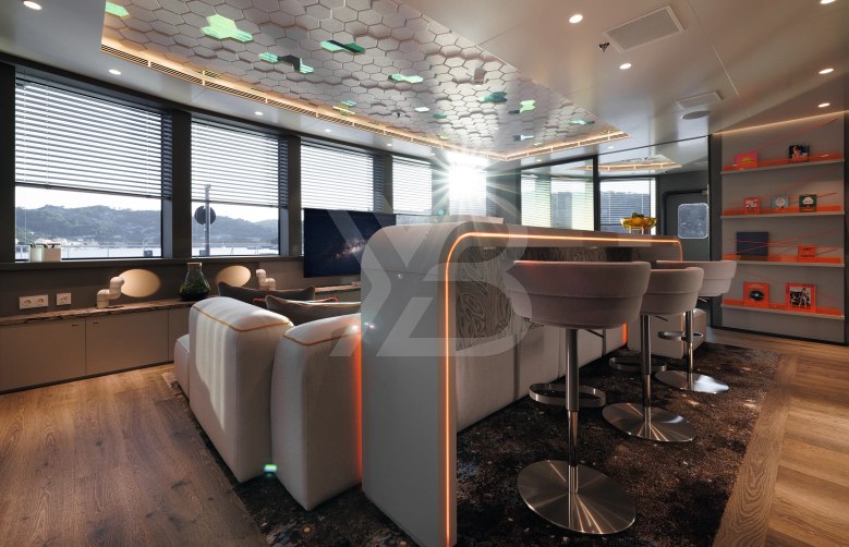 Nebula yacht interior 12