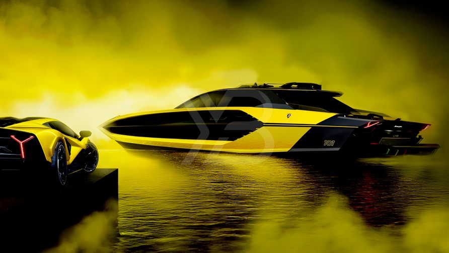 Lamborghini 101 / 01 yacht exterior 13