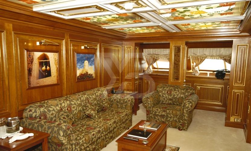 Al Mabrukah yacht interior 12