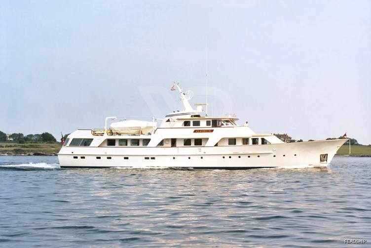 Calypso yacht exterior 3