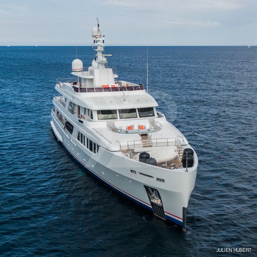 Kadimo's yacht exterior 7