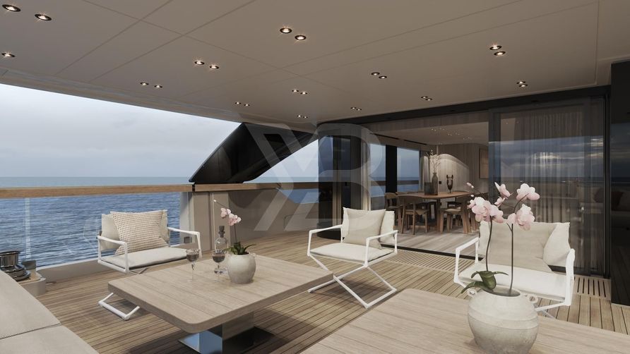 Andiamo yacht exterior 6