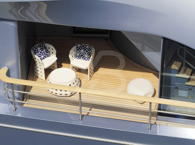 Pacific X yacht interior 5